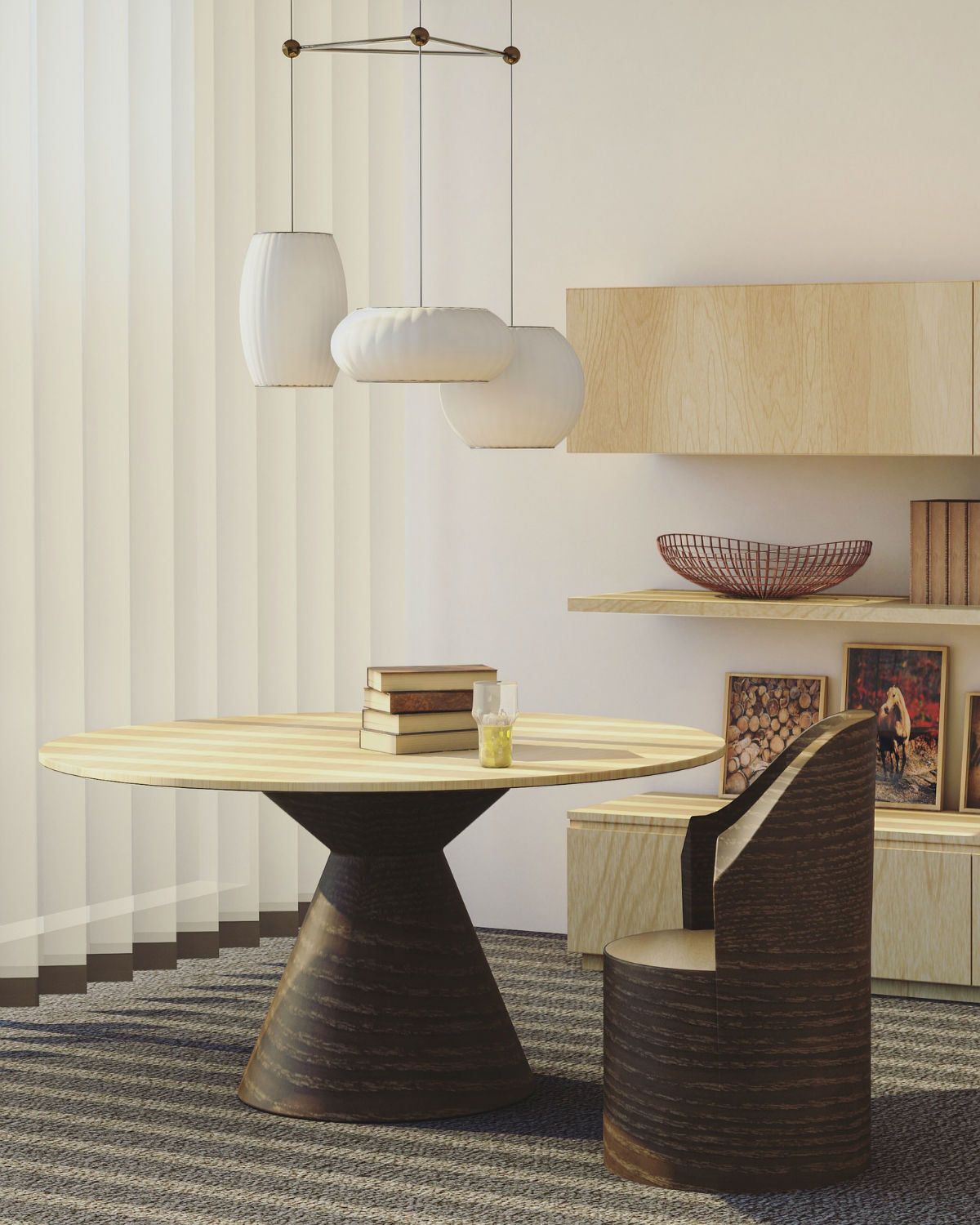 lustre industriel