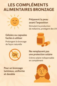complement alimentaire bronzage