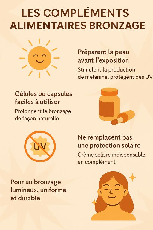 complement alimentaire bronzage