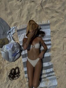 maillot bain bandeau femme