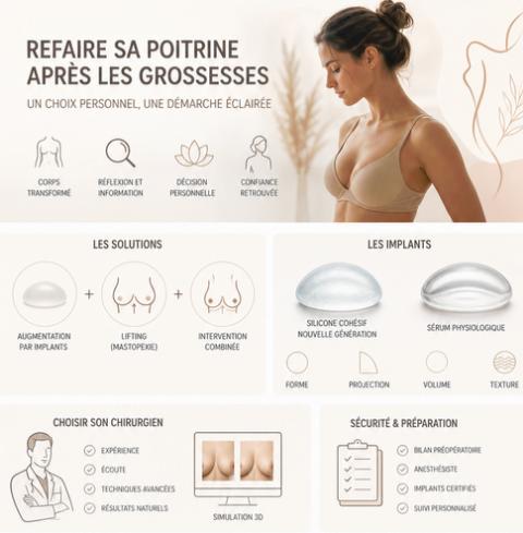 augmentation mammaire apres grossesse
